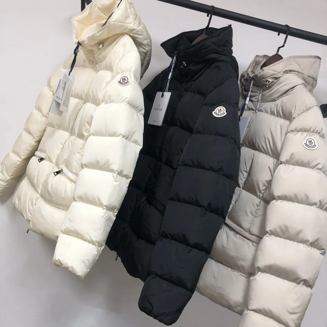 ：Y 602 💰P390 MON*CLER 25 Avoce ～ 🈶 ～Premium Original Quality～Authentic 〰️ Versatile 90 ：Black White Gray Sizes：1-2-3-4（S-XL）
